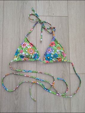 wild fable Floral Swim Top | Triangle Bikini Top
